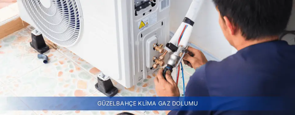 Güzelbahçe İlçemi Baymak Klima Gaz Dolumu